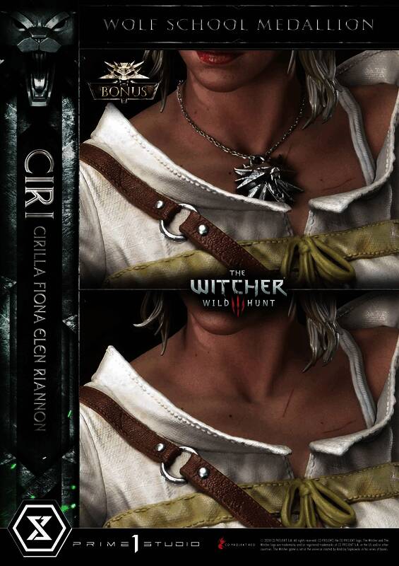 《巫师3》希里高品质雕像细节展示5