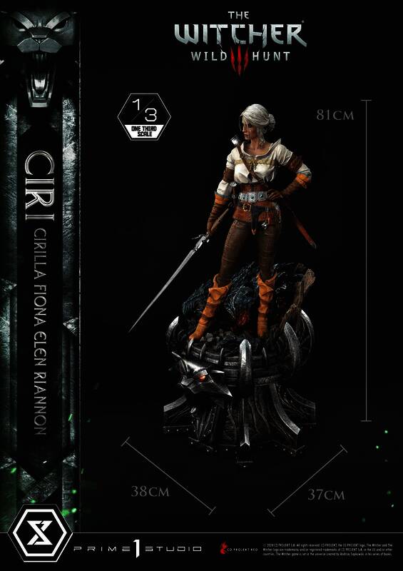 《巫师3》希里高品质雕像细节展示6