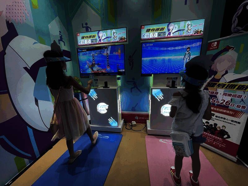 GSE游戏专尚体验区现场图1