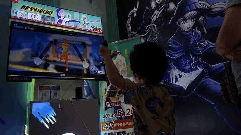 GSE游戏专尚体验区现场图2