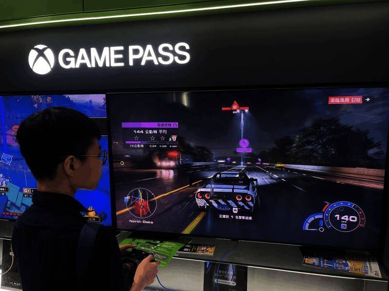 Xbox型格专柜现场图1