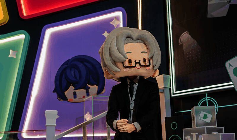 《未定事件簿》展台内部细节图