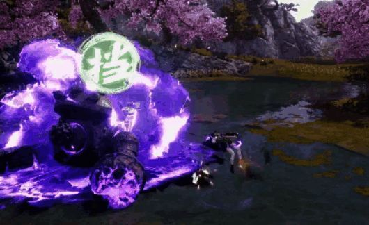 团队应对暴走守护兵战斗场景