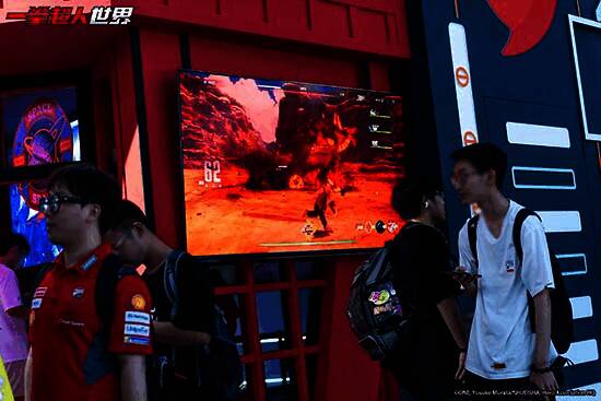 《一拳超人：世界》试玩现场图