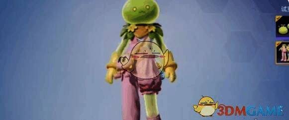 和平精英萌萌史莱姆女款实战效果图