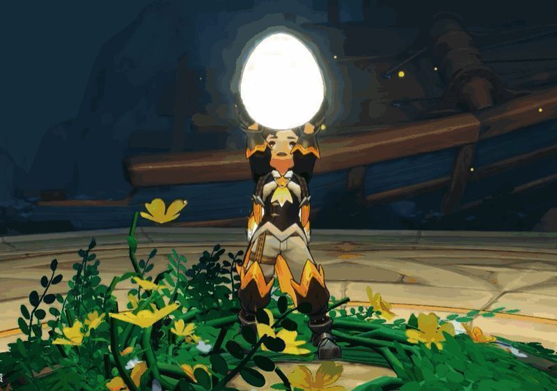 洛克王国草药花朵画面