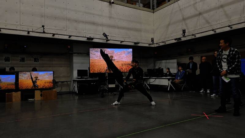 《怪物猎人：荒野》动作捕捉相关场景