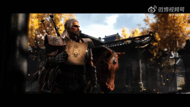 《永劫无间》与《巫师3》联动视频截图1