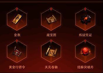 传奇世界账号鉴定活动道具展示图