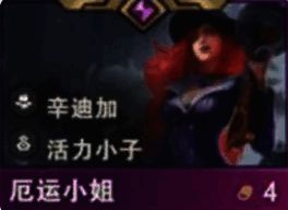 厄运小姐弈子形象图片