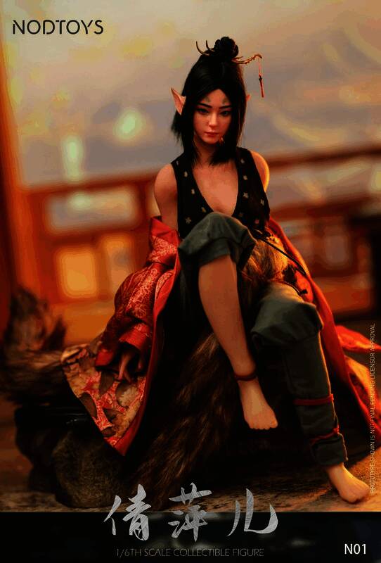 《黑神话:悟空》狐妖萍萍1:6人偶图片3