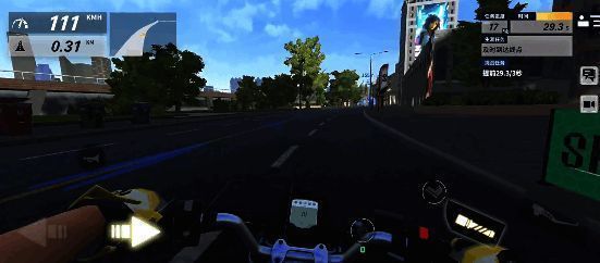 黎明飞驰遵守交规比赛场景