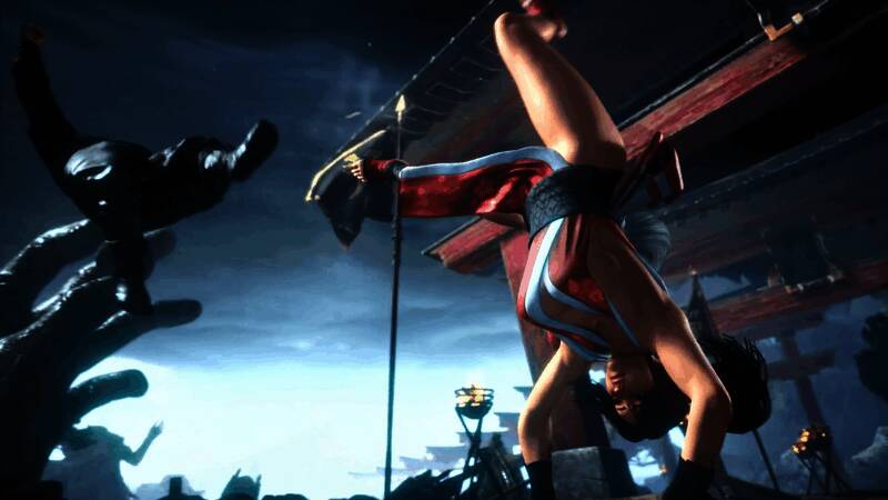 《街头霸王6》DLC角色“舞”的视频截图5