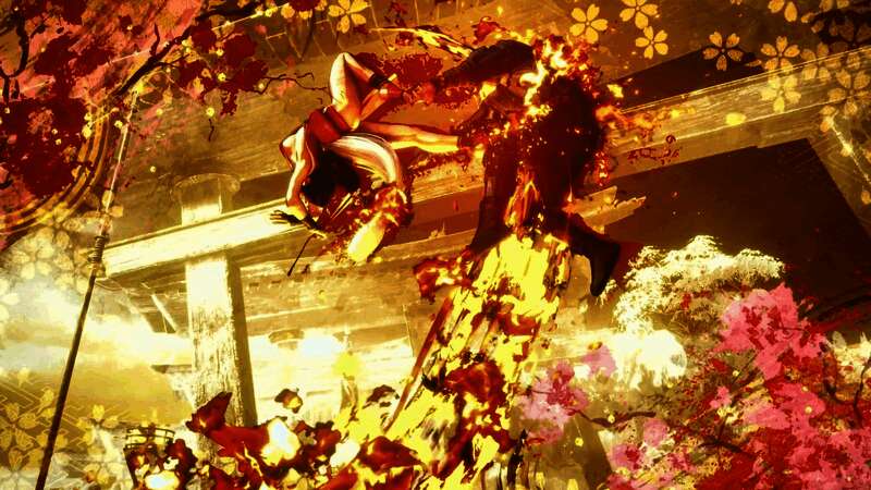 《街头霸王6》DLC角色“舞”的视频截图6