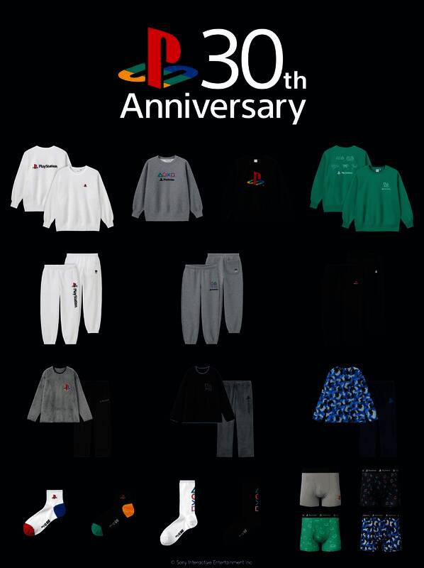 PlayStation 30周年纪念服装展示图2