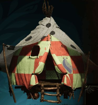 临时帐篷（简易营地）画面