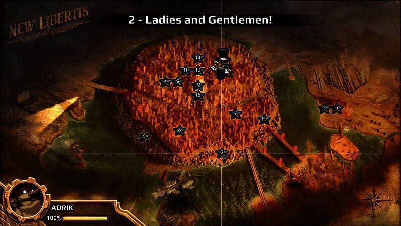 《柴油遗产：无耻时代》赛道画面