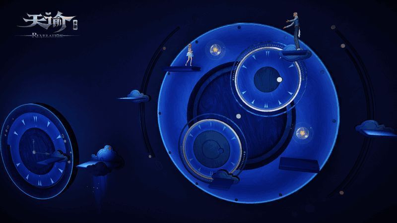 时钟跳跃考验场景图