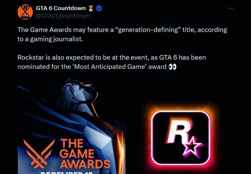 TGA颁奖礼相关图片