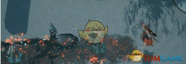 白荆回廊龙和战斗场景图