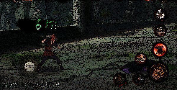 山中风空中释放一技能动画