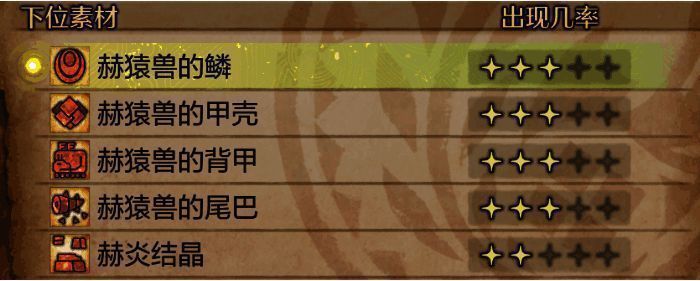 《怪物猎人：荒野》赫猿兽相关场景画面