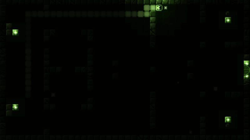 黑暗中的贪吃蛇游戏画面3