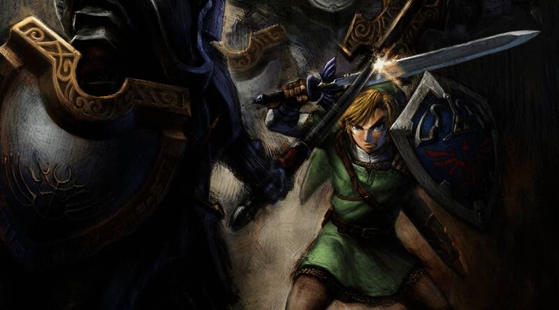 《塞尔达传说:黄昏公主》虚幻5重制场景画面