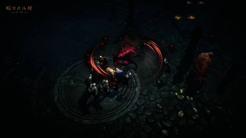 《暗黑破坏神：不朽》与怪物军团战斗场景图二