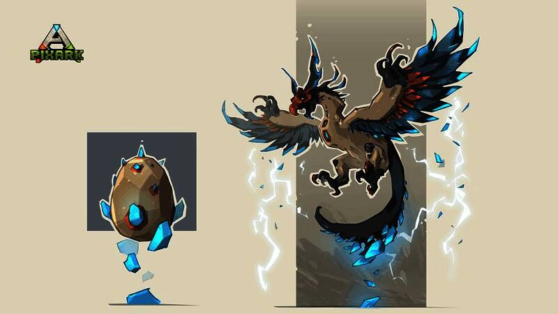 《方块方舟》中辉光鸟相关画面1