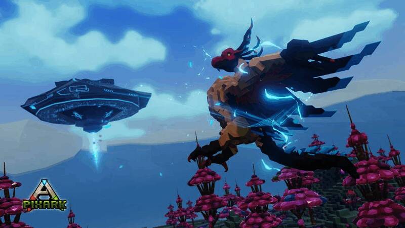 《方块方舟》中辉光鸟相关画面3