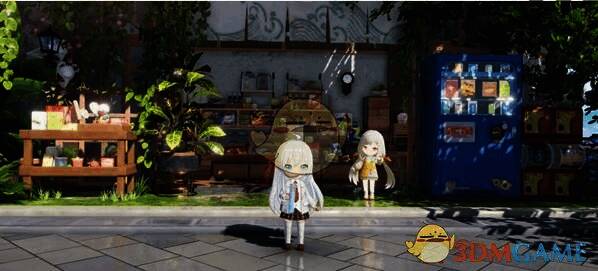 花园广场杂货店NPC界面