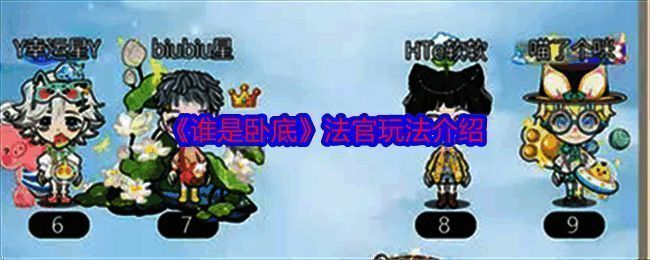 谁是卧底游戏相关配图