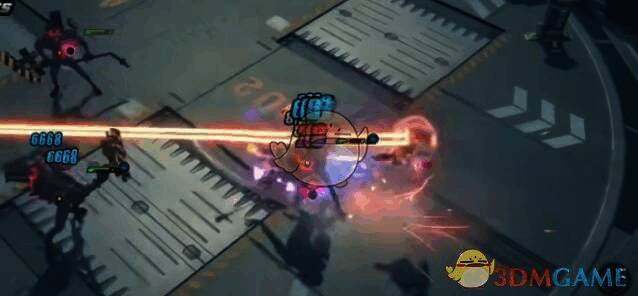 绝区零青衣、妮可攻击敌人图