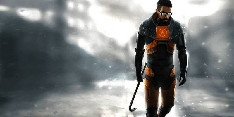 《半条命2》早期开发相关画面