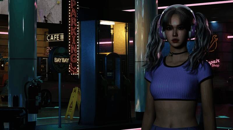 inZOI双马尾甜妹捏脸图片3