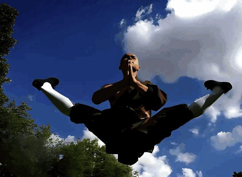 少林功夫展示图片