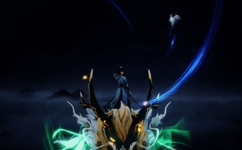 踏风行神龙坐骑图