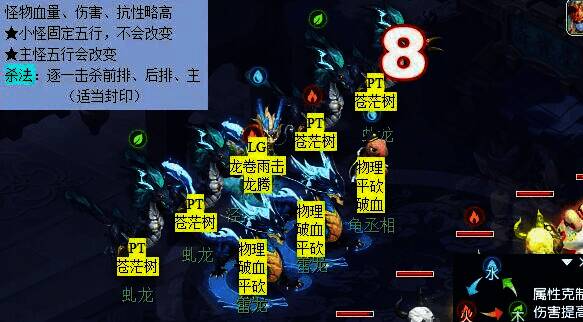 与泾河龙王战斗画面