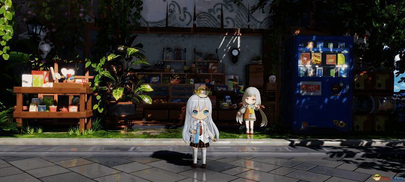 杂货店NPC售卖装水瓶界面图