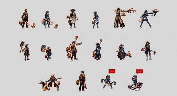 《地下城与勇士：起源》名门猫咪时装新色特别款一图流