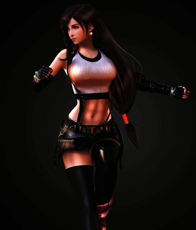 蒂法之前的3D美图