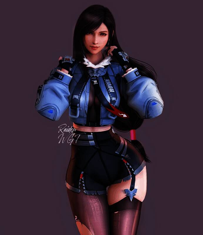 蒂法之前的3D美图