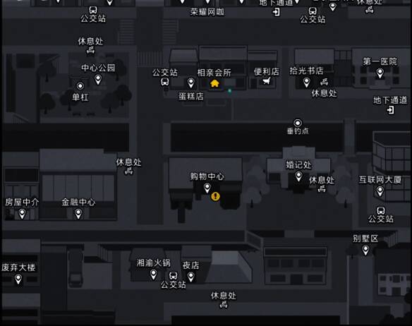 城东桥头地图界面