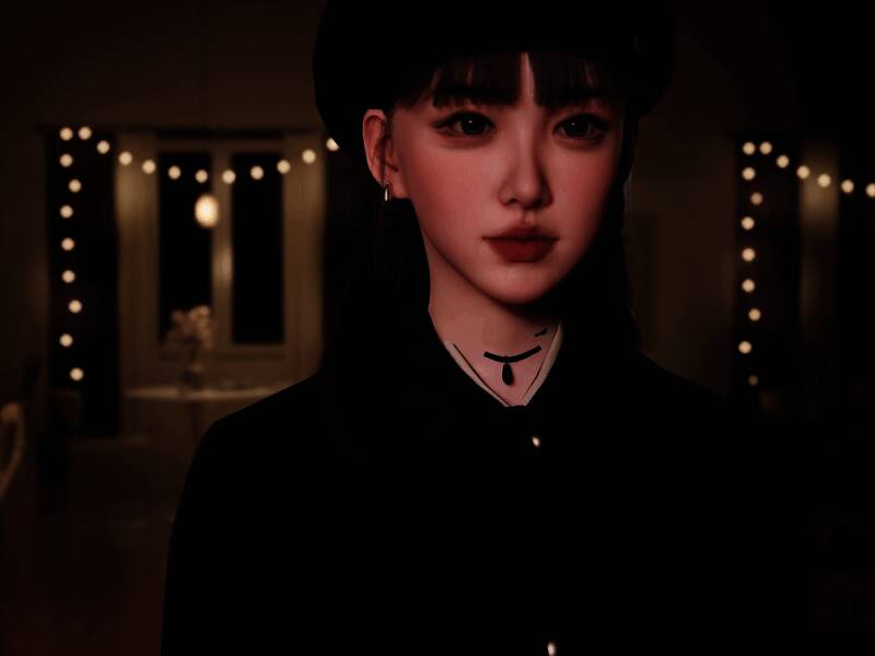 inZOI美女大小姐捏脸示例图4