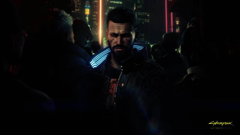 《赛博朋克2077》又一壁纸场景