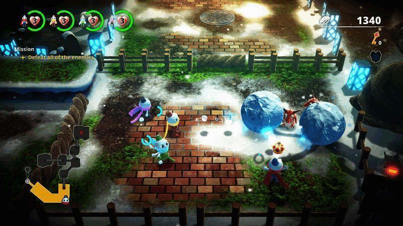 雪人兄弟：仙境游戏画面