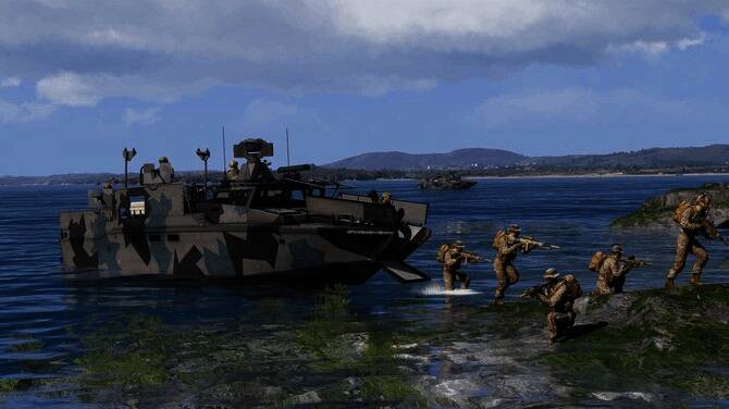 《武装突袭3》新DLC战斗场景图4