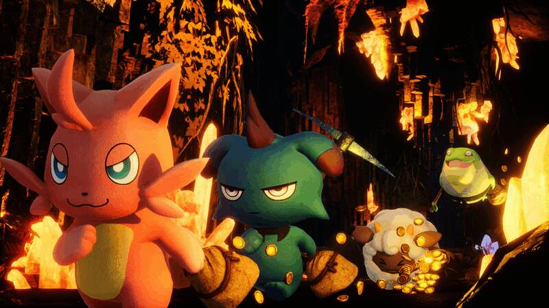 《幻兽帕鲁》游戏场景