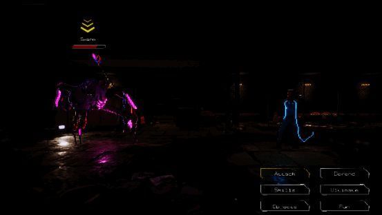 《霓虹之血》战斗场景图